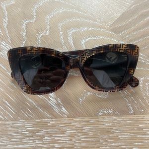 Fendi Women's Cat Eye Sunglasses, 52mm